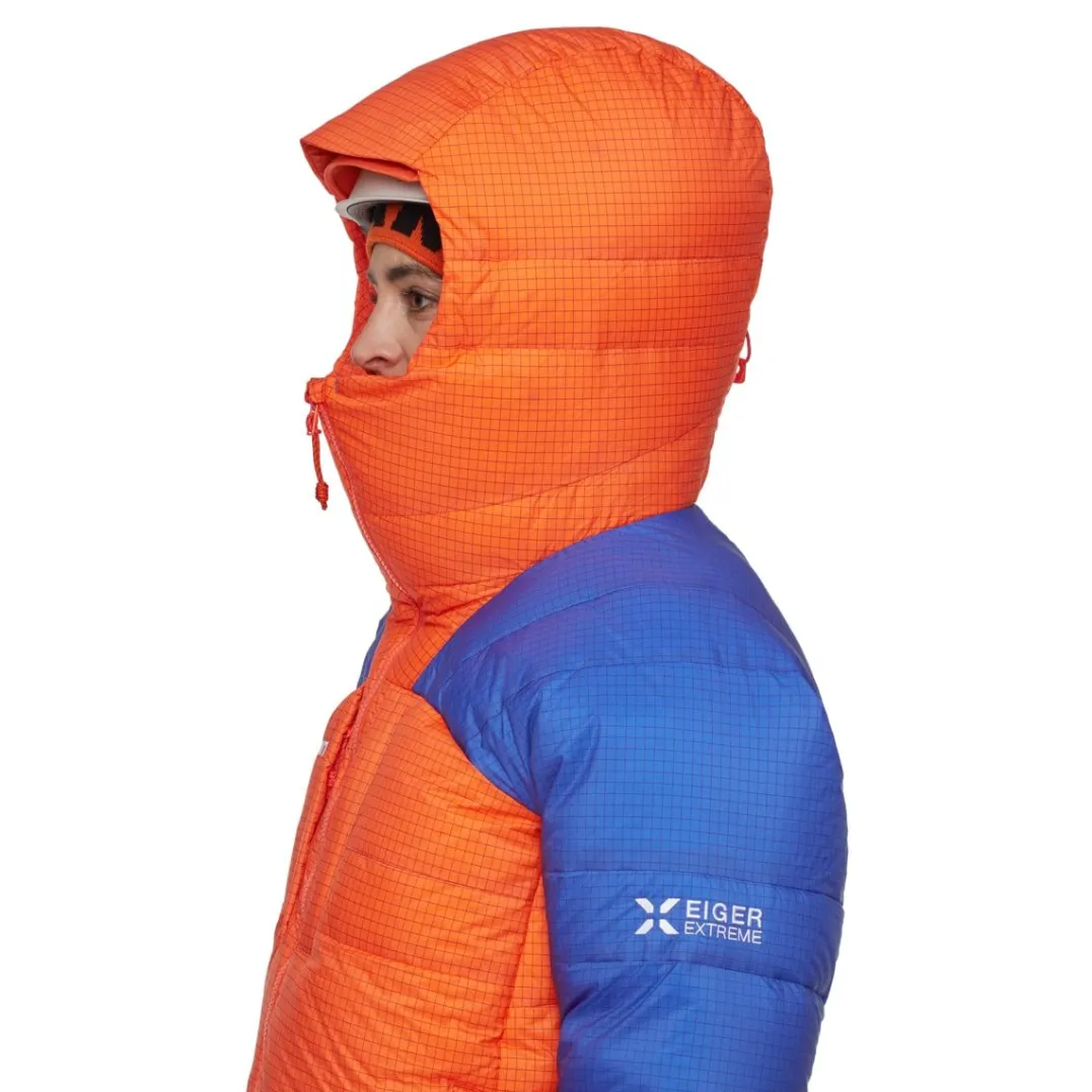 Mammut Eiger Nordwand Pro Down In Hooded Parka Women Eiger Orange-eiger Blue