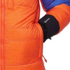 Mammut Eiger Nordwand Pro Down In Hooded Parka Women Eiger Orange-eiger Blue
