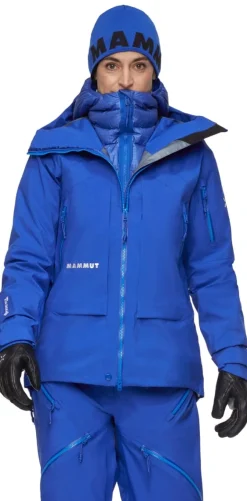 Mammut Eiger Nordwand Pro HS Hooded Jacket Women Eiger Blue