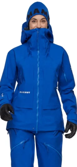 Mammut Eiger Nordwand Pro HS Hooded Jacket Women Eiger Blue