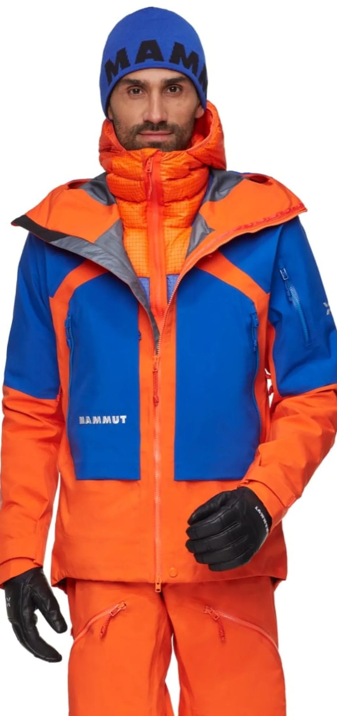 Mammut Eiger Nordwand Pro Hs Hooded Jacket Men Eiger Orange-eiger Blue