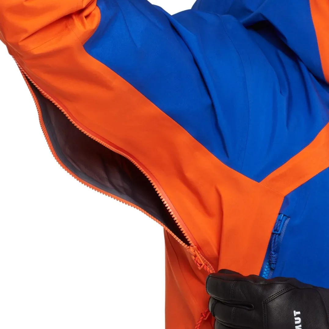 Mammut Eiger Nordwand Pro Hs Hooded Jacket Men Eiger Orange-eiger Blue