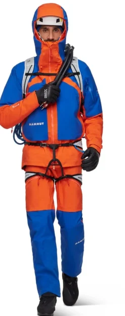 Mammut Eiger Nordwand Pro Hs Hooded Jacket Men Eiger Orange-eiger Blue