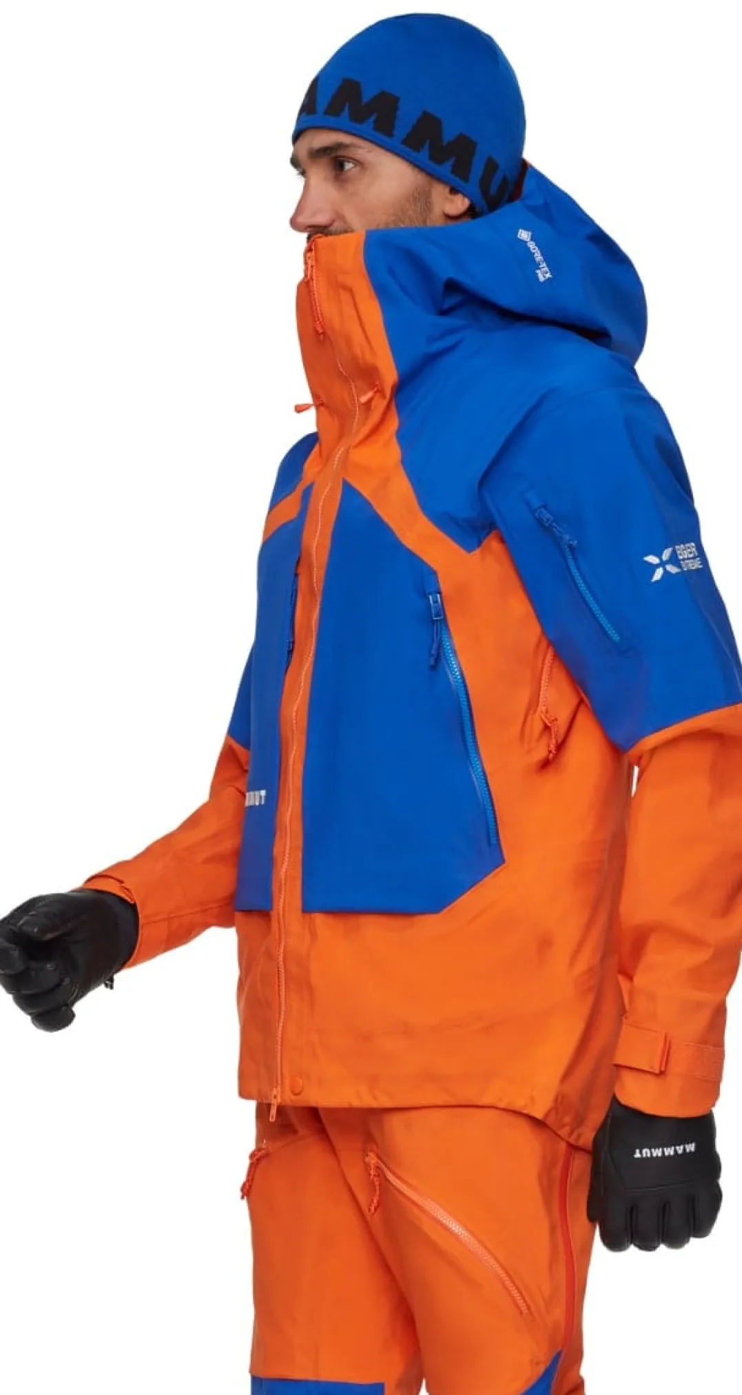 Mammut Eiger Nordwand Pro Hs Hooded Jacket Men Eiger Orange-eiger Blue