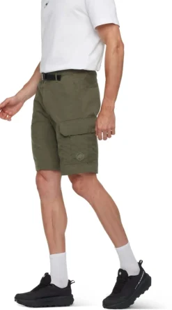 Mammut Hiking Cargo Shorts Men Dark Marsh