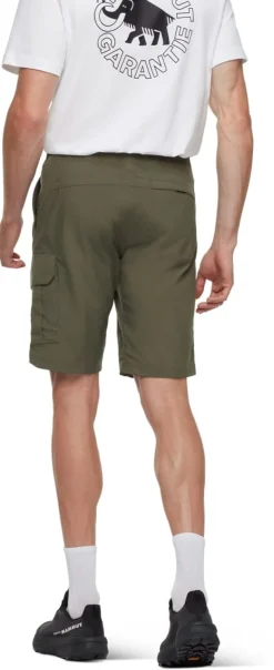 Mammut Hiking Cargo Shorts Men Dark Marsh
