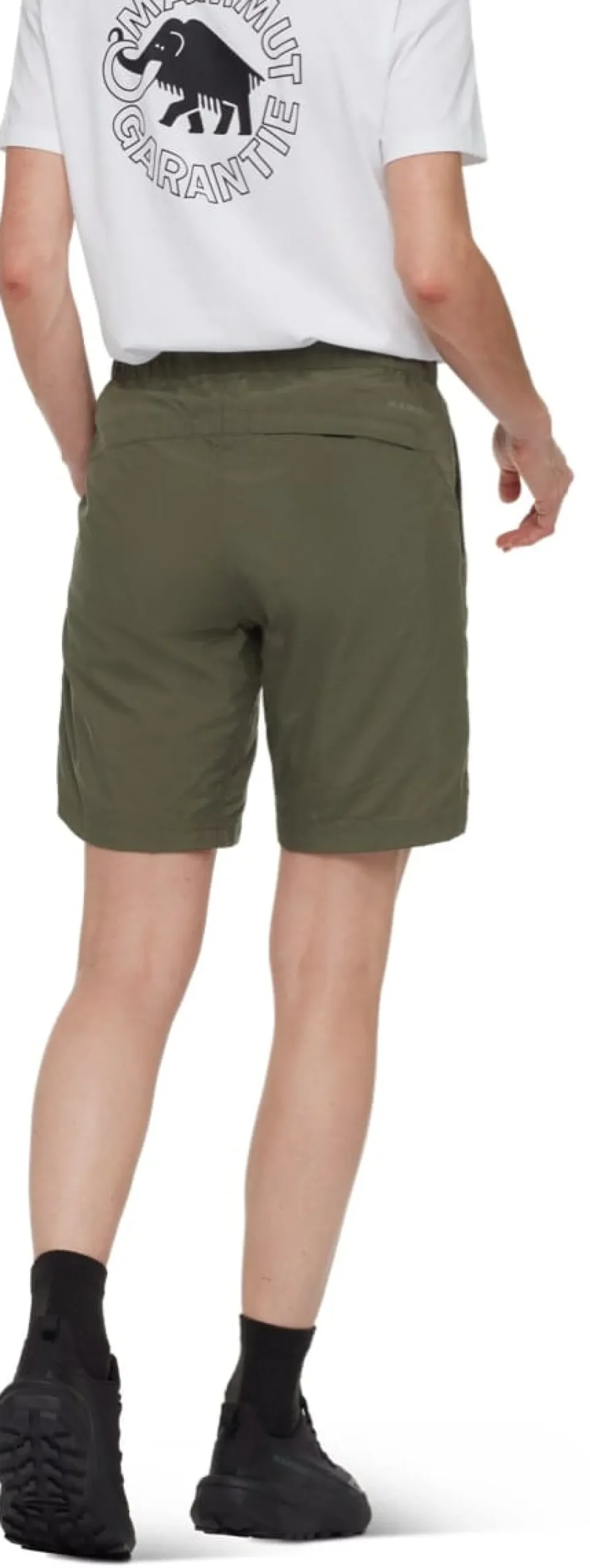 Mammut Hiking Cargo Shorts Women Dark Marsh