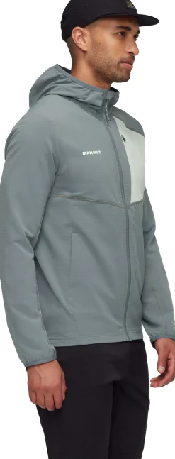 Mammut Madris Light Ml Hooded Jacket Men Strata-silver Sage