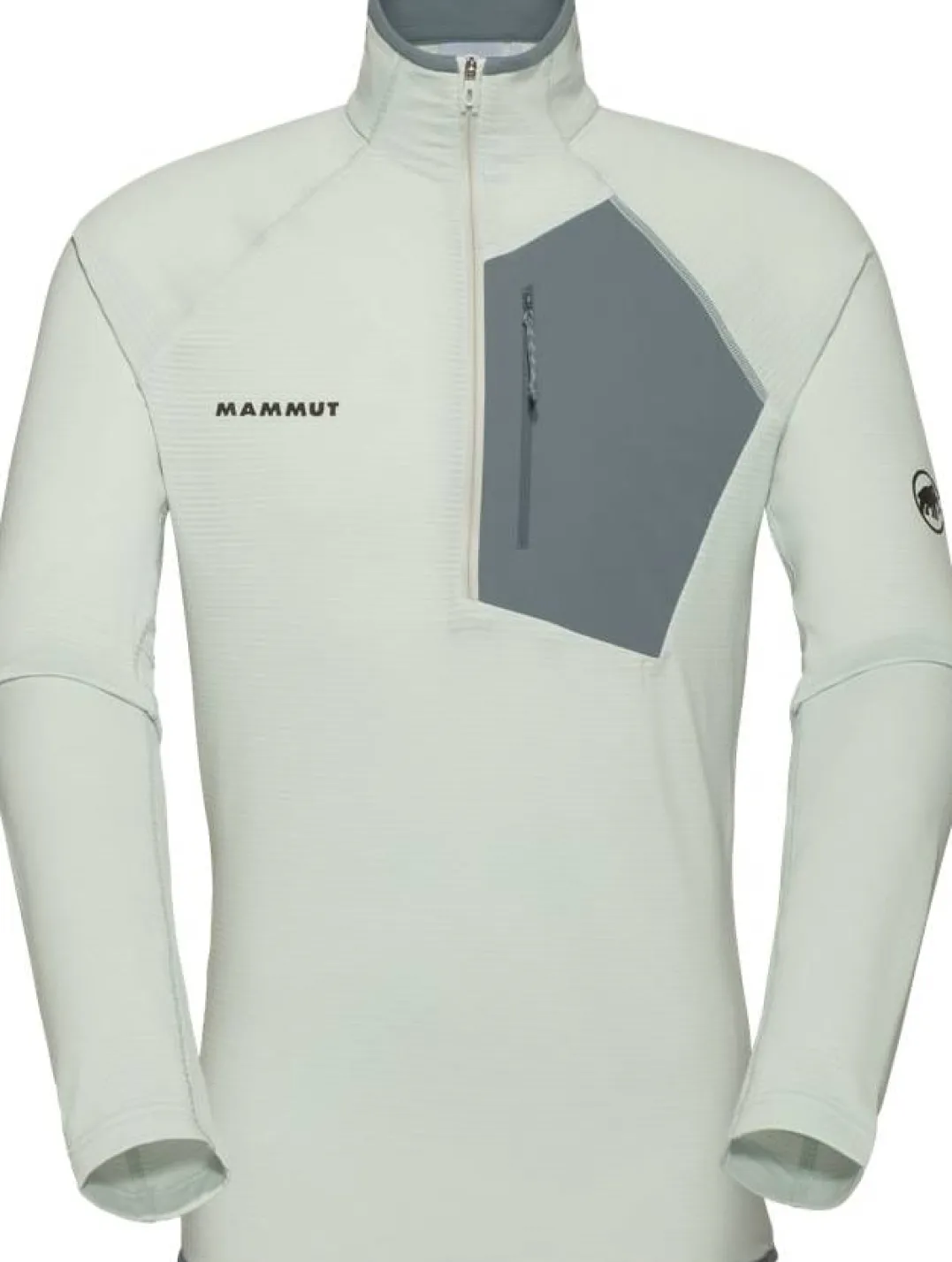 Mammut Men's Aenergy Light ML Half Zip Pull Silver Sage/Strata