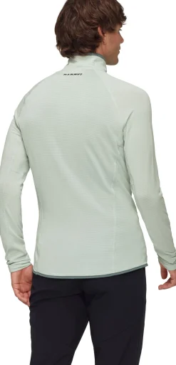 Mammut Men's Aenergy Light ML Half Zip Pull Silver Sage/Strata