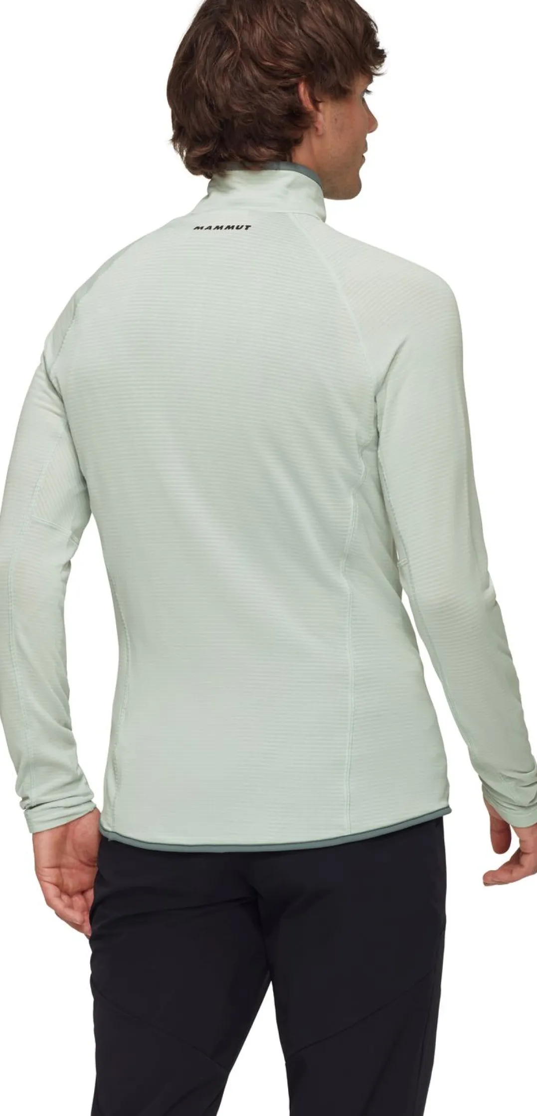 Mammut Men's Aenergy Light ML Half Zip Pull Silver Sage/Strata