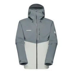 Mammut Men's Alto Guide Hs Hooded Jacket Silver Sage-strata
