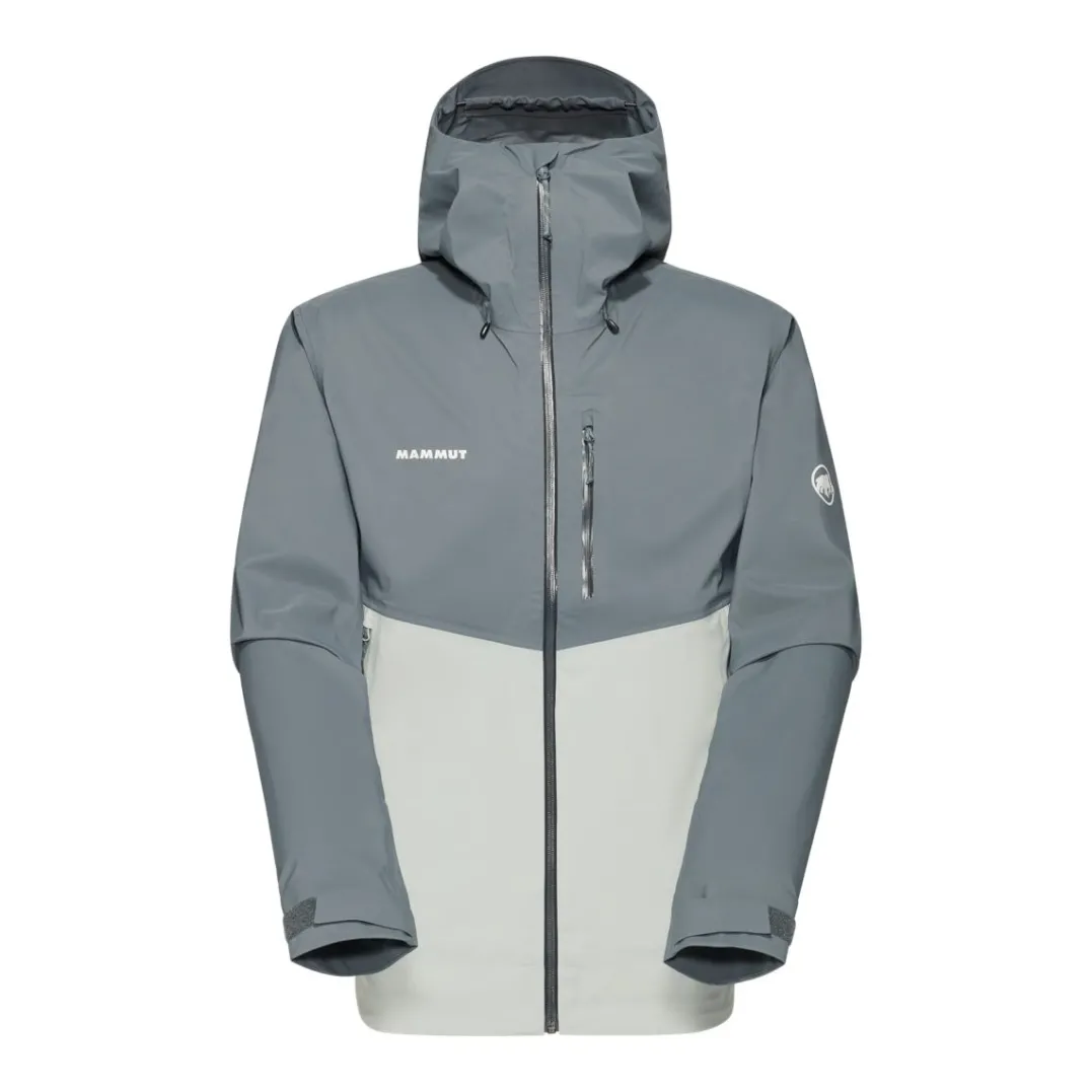 Mammut Men's Alto Guide Hs Hooded Jacket Silver Sage-strata