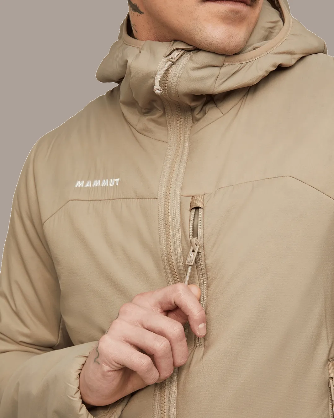 Mammut Rime In Hooded Jacket Men Sablun