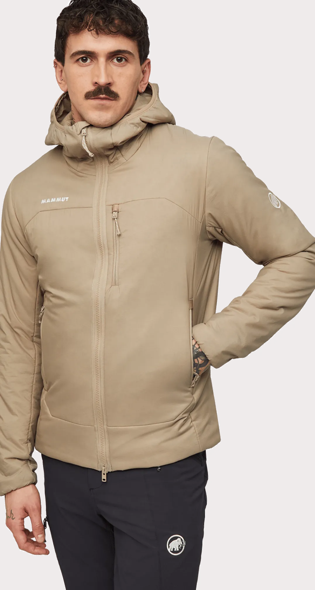 Mammut Rime In Hooded Jacket Men Sablun