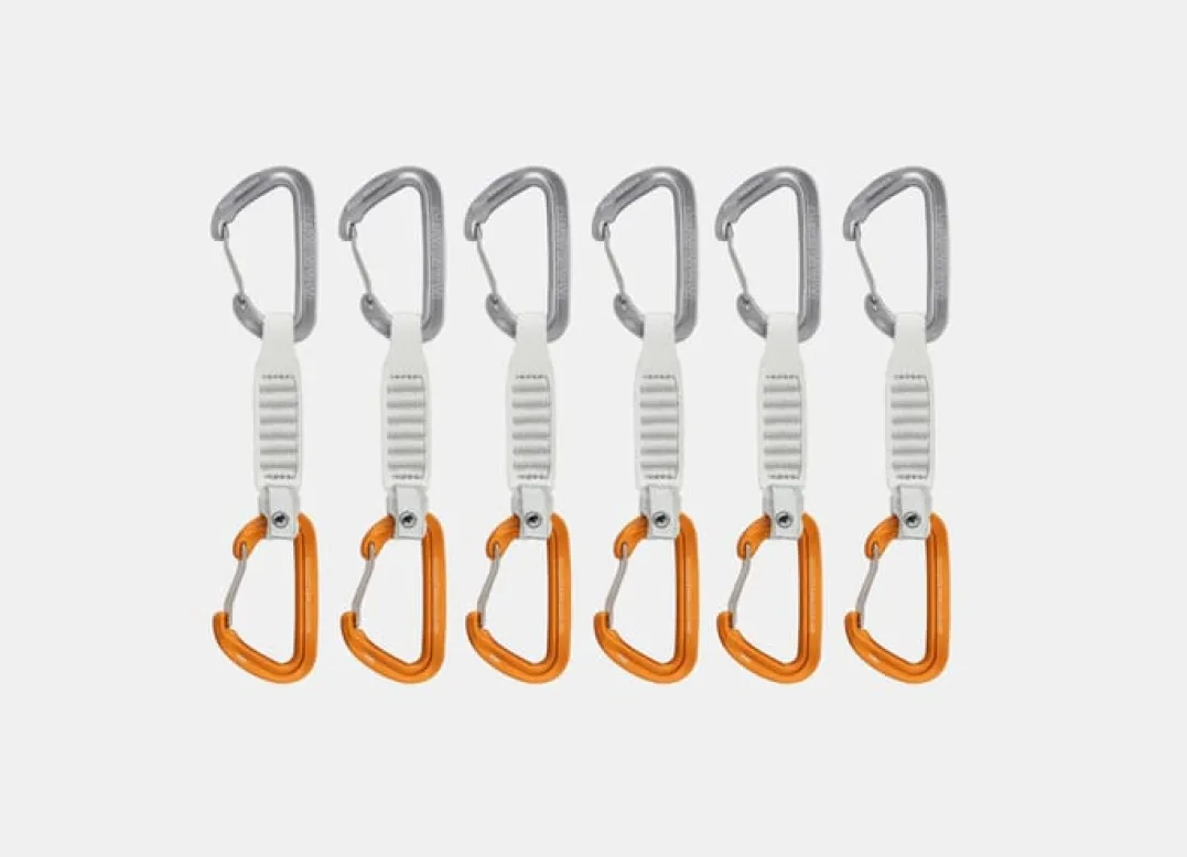 Mammut Sender Wire 12 Cm 6-Pack Quickdraws Wire Gate/Wire Gate