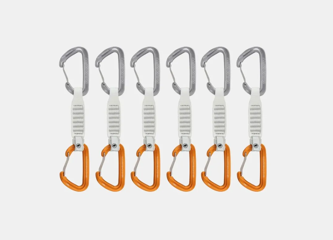 Mammut Sender Wire 12 Cm 6-Pack Quickdraws Wire Gate/Wire Gate