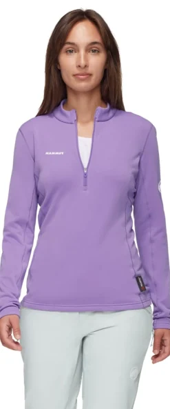 Mammut Women's Aenergy ML Half Zip Pull Lavandin
