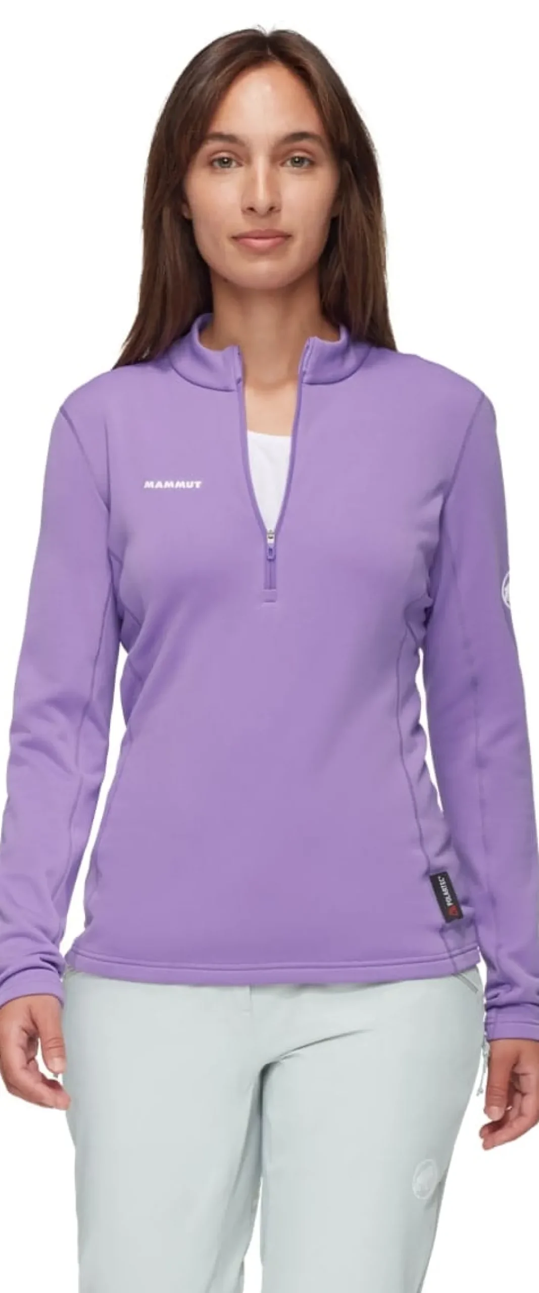 Mammut Women's Aenergy ML Half Zip Pull Lavandin