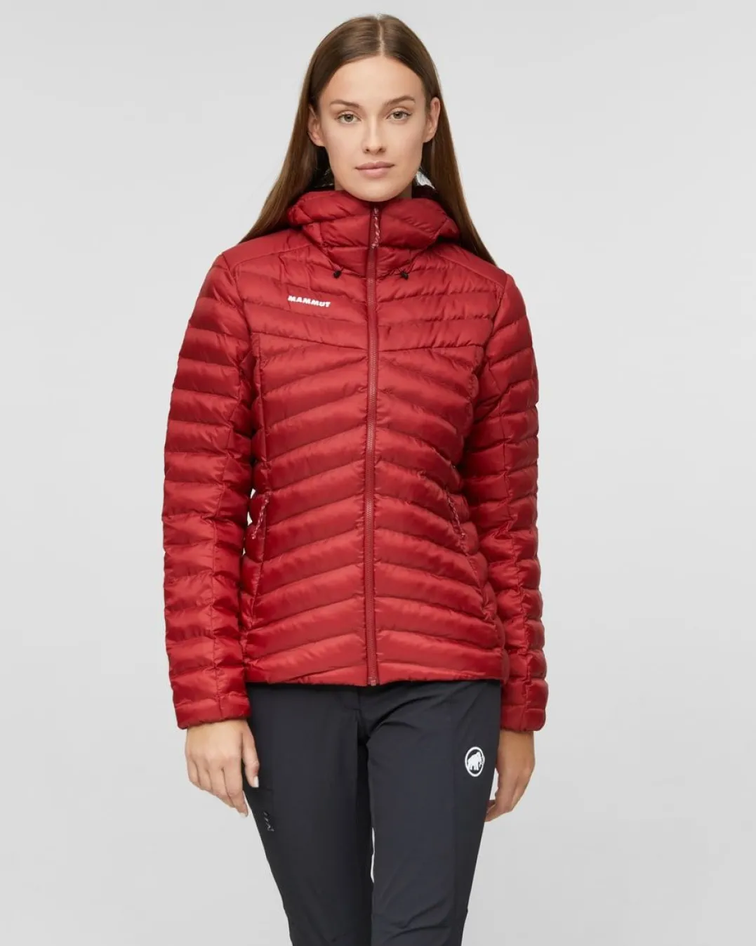 Mammut Women's Albula IN Hooded Jacket Dark Mammut Red