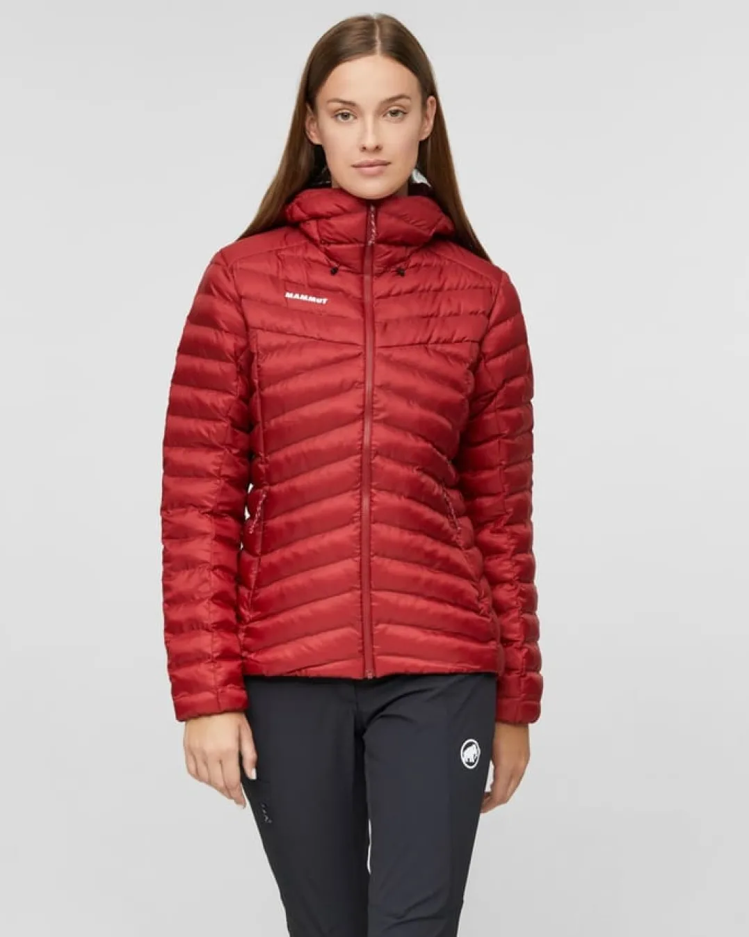 Mammut Women's Albula IN Hooded Jacket Dark Mammut Red