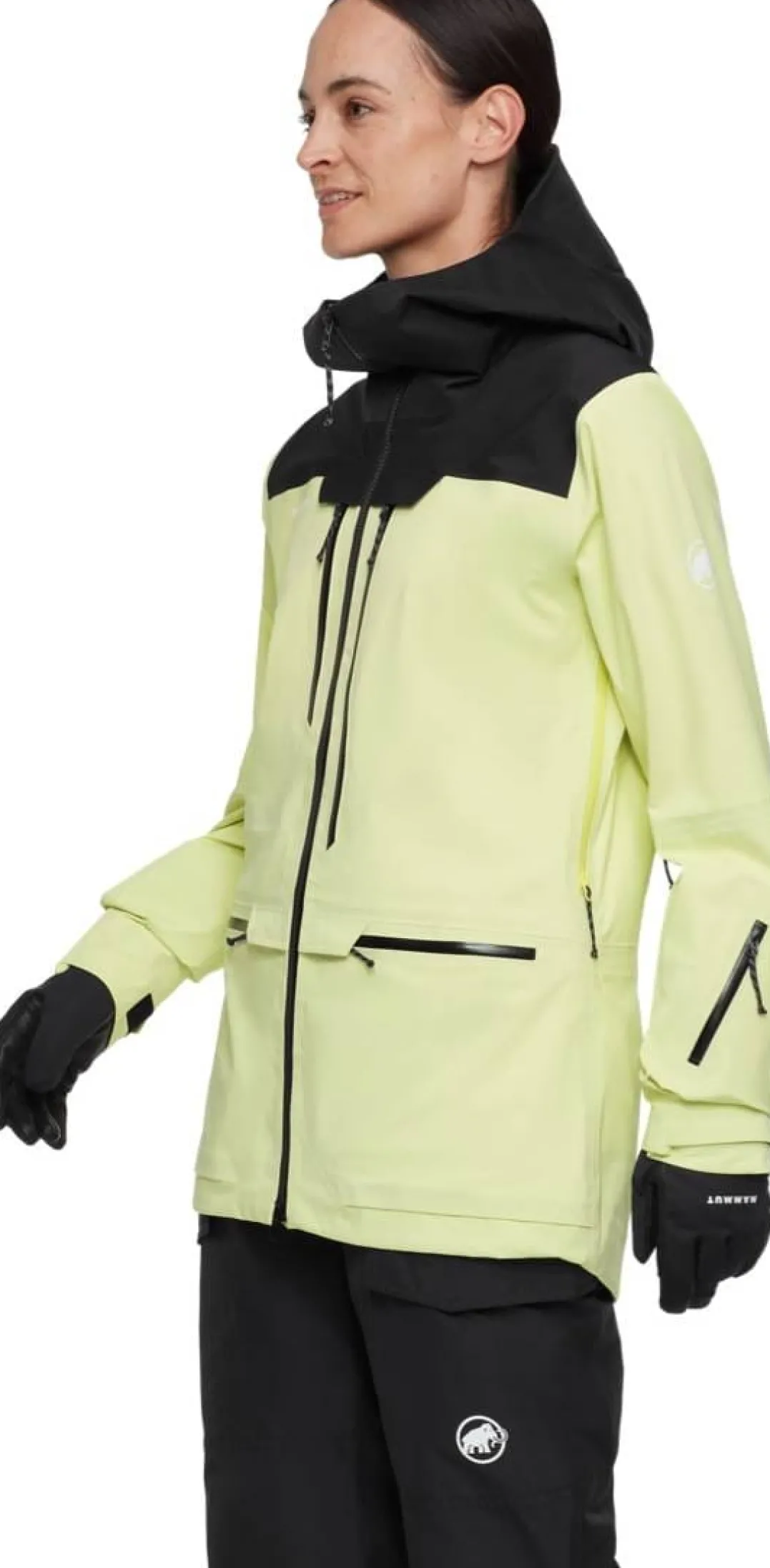 Mammut Women's Haldigrat Hardshell Hooded JacketSulai-black