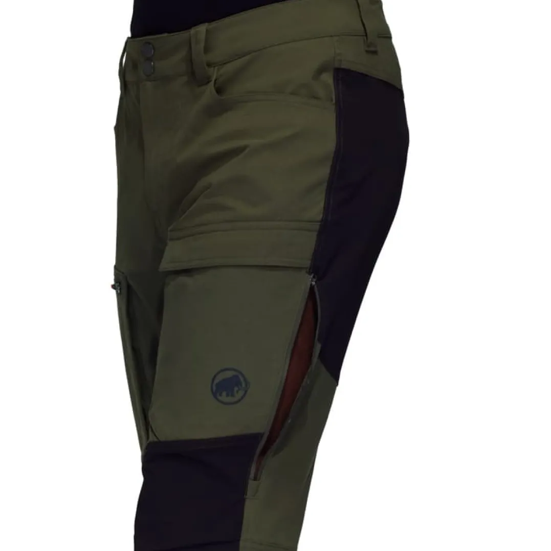 Mammut Zinal Hybrid Pants Men Dark Marsh-black