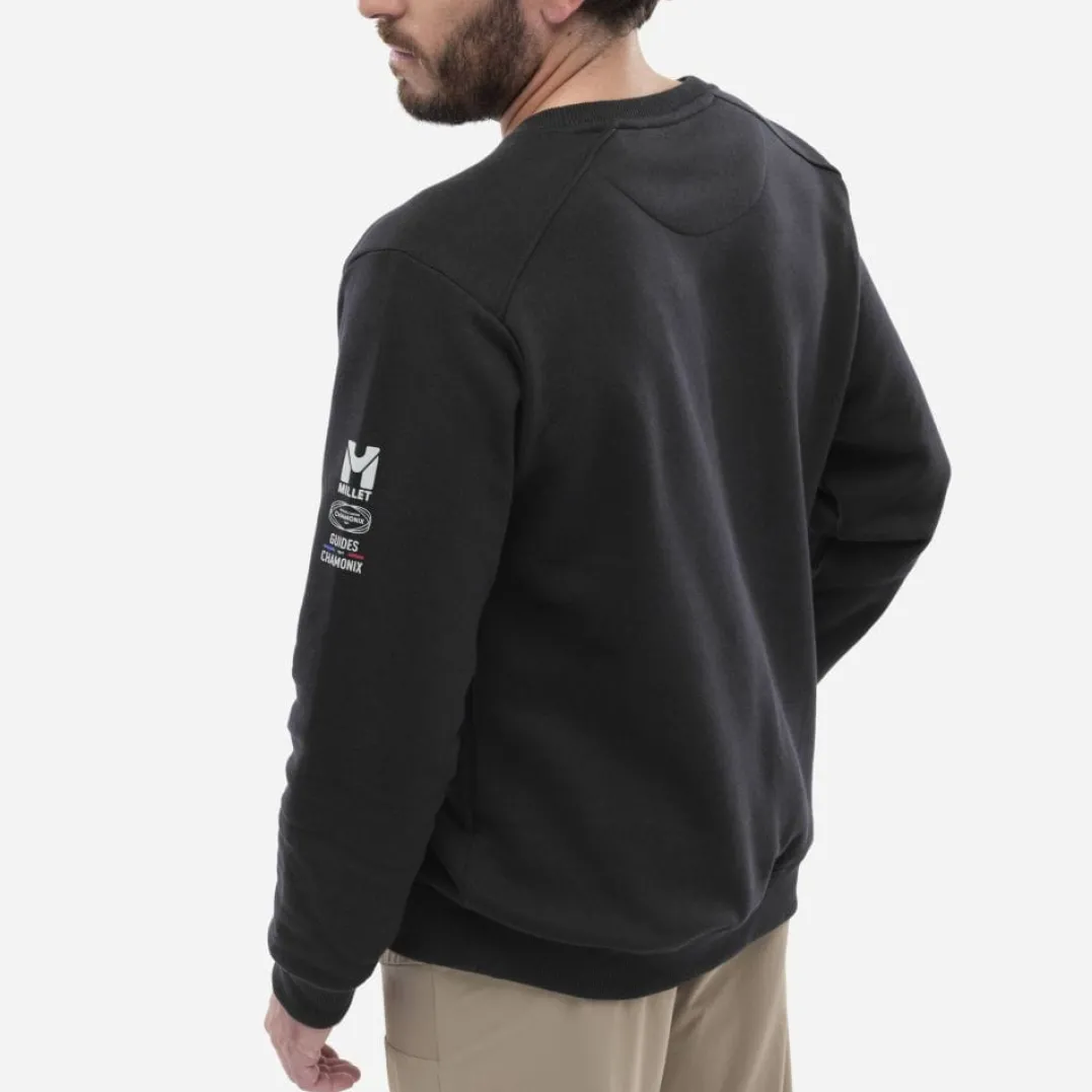 Millet Cdg Chamonix Swt Crneck M Black - Noir