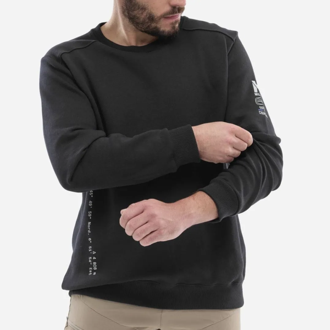 Millet Cdg Chamonix Swt Crneck M Black - Noir