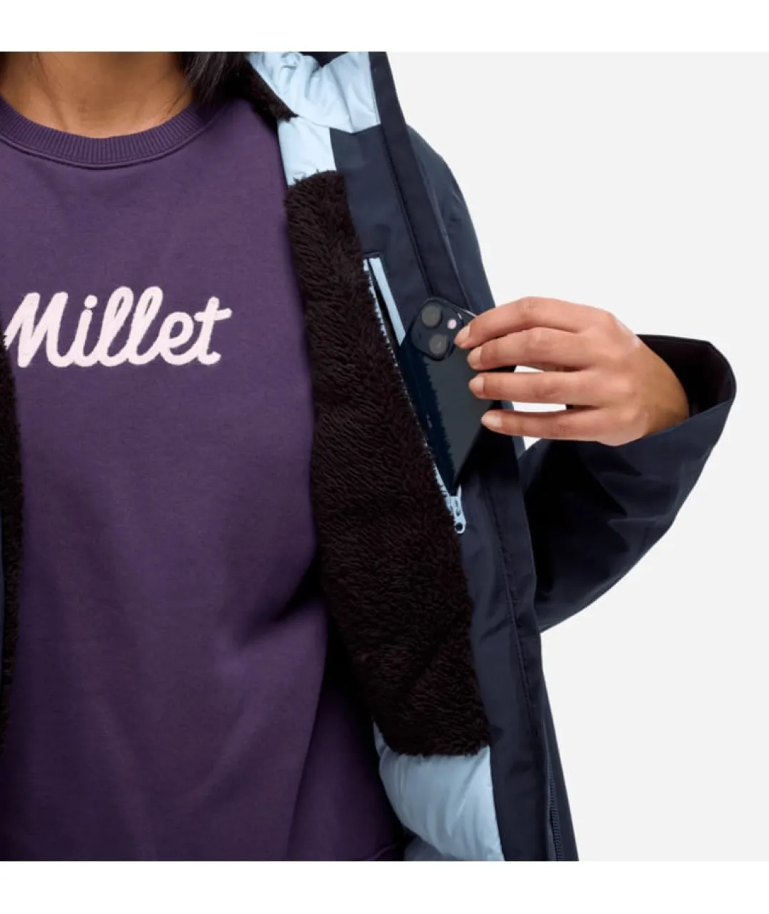 Millet Chamonix Warm Parka W Navy