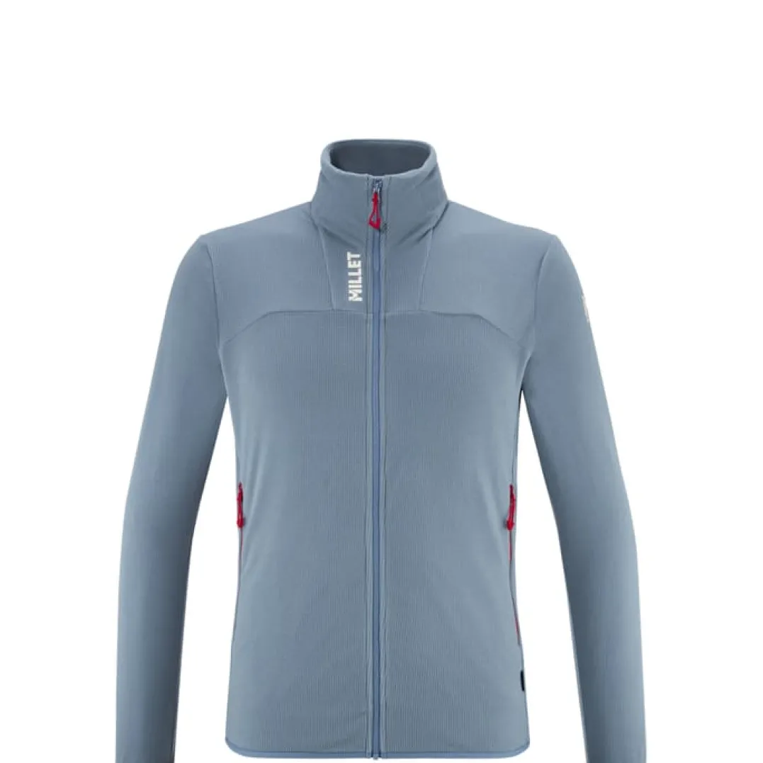 Millet Fleece Ubic Lightgrid Jkt M Men Coronet Blue