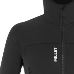 Millet Fusion Grid Hoodie M Black - Noir