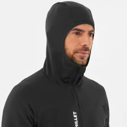 Millet Fusion Grid Hoodie M Black - Noir