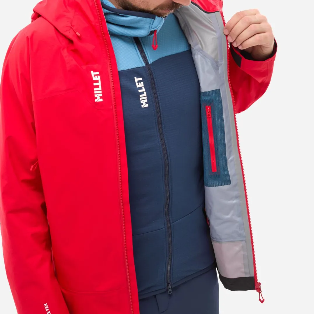 Millet Jacket Kamet Gtx Jkt M Red - Rouge