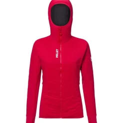 Millet M White Primaloft Hoodie W Red - Rouge