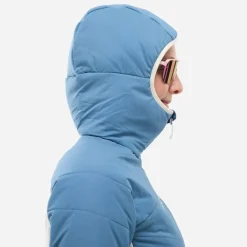 Millet M White Primaloft Hoodie W Coronet Blue/foggy Dew