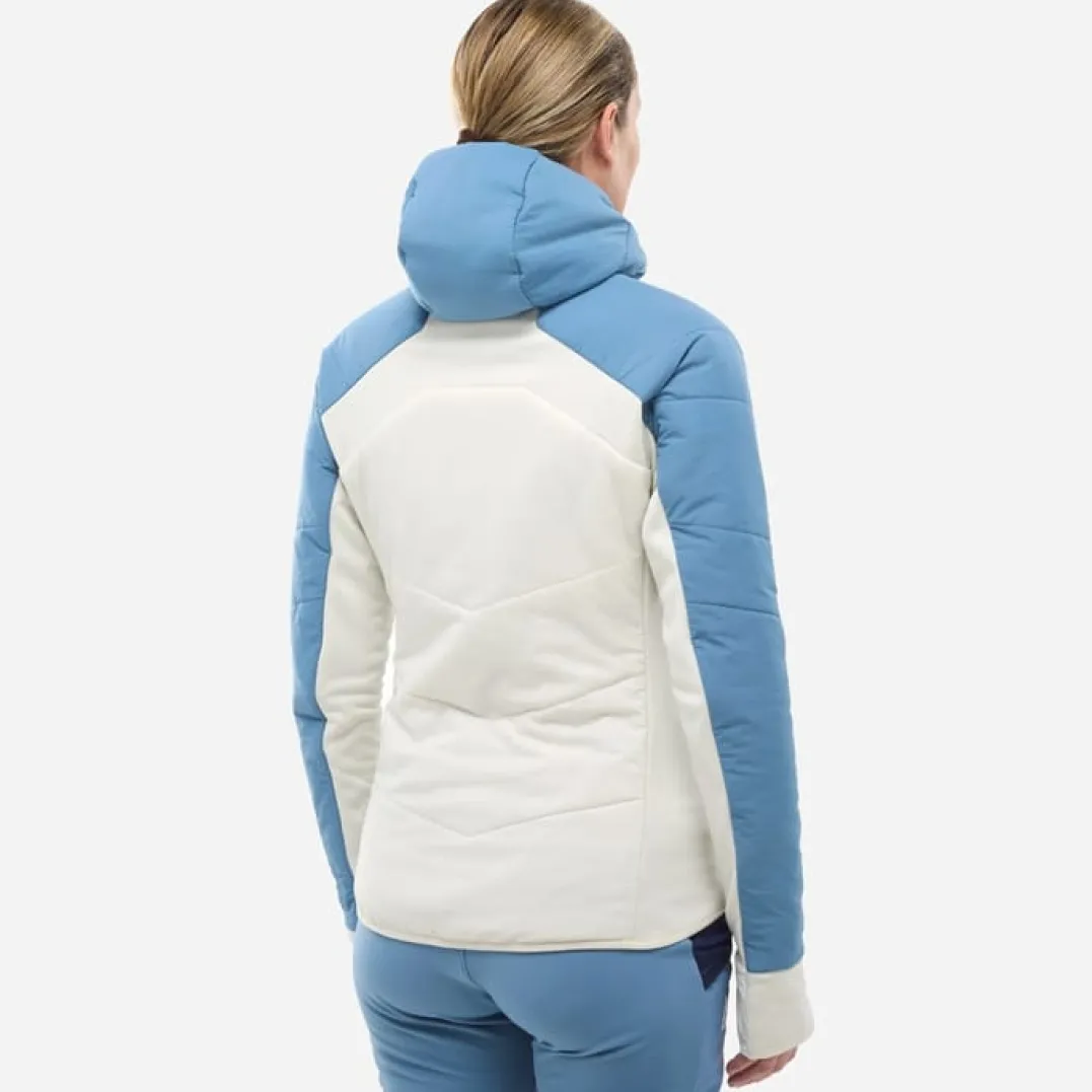 Millet M White Primaloft Hoodie W Coronet Blue/foggy Dew