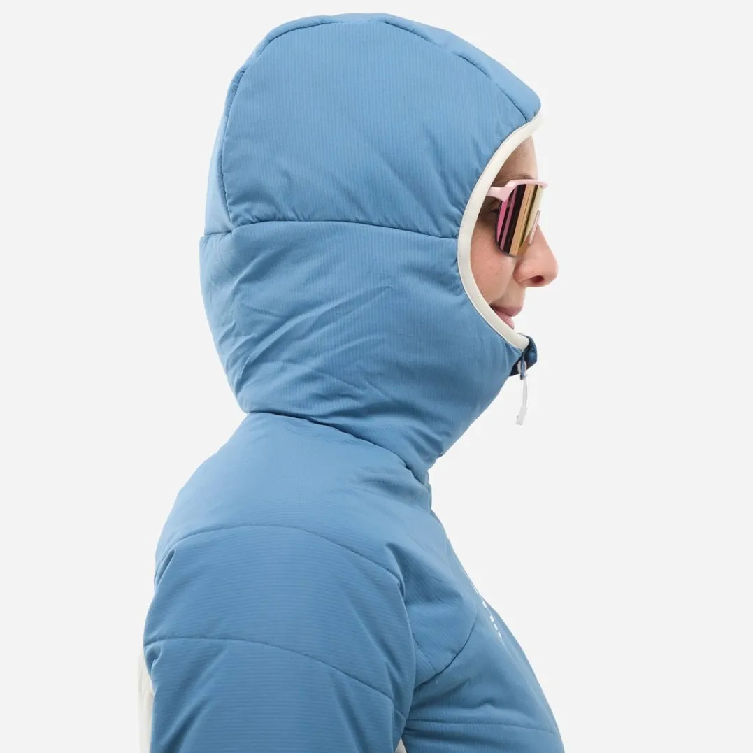 Millet M White Primaloft Hoodie W Coronet Blue/foggy Dew
