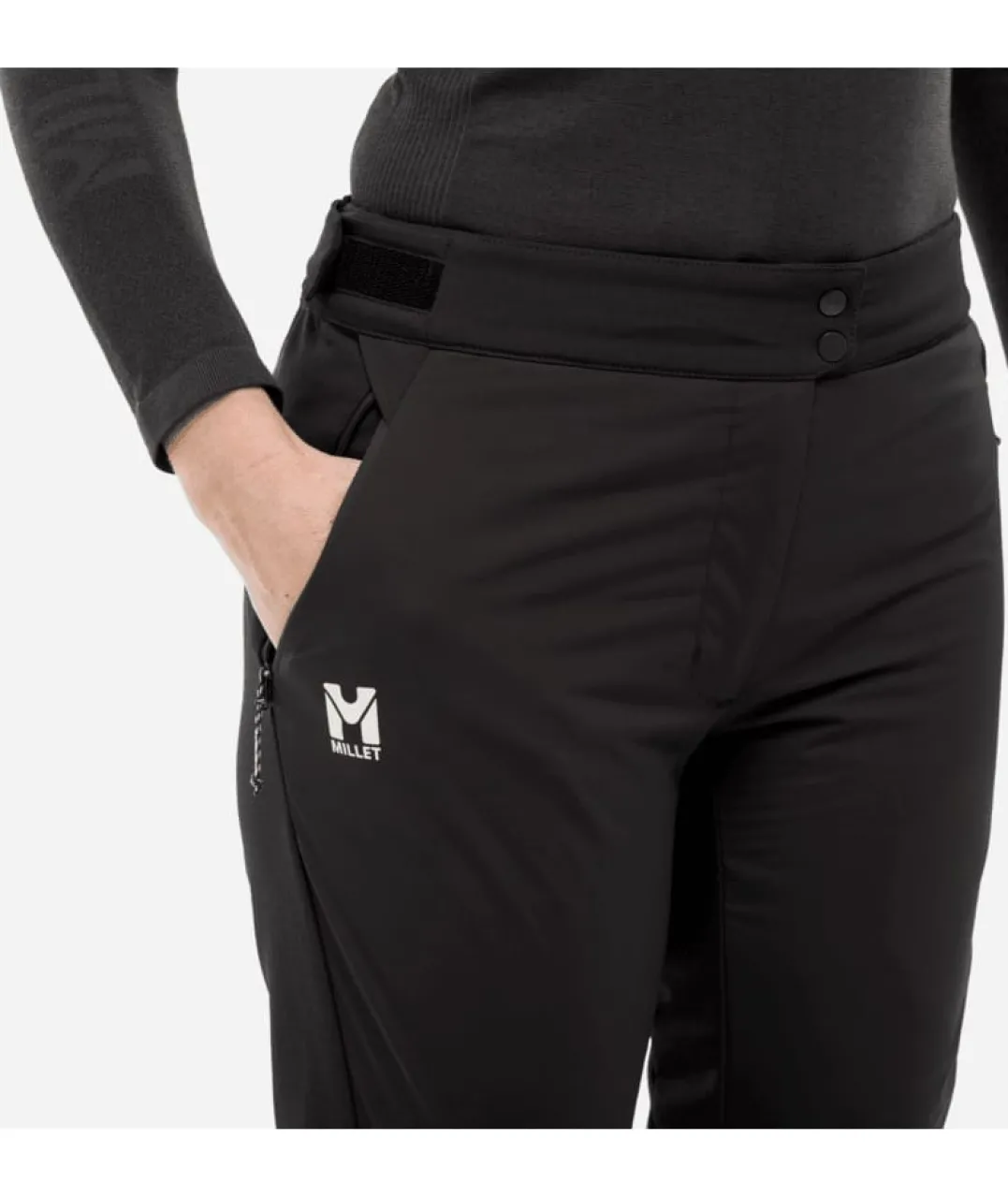 Millet Seneca Hybrid Pant W Black - Noir