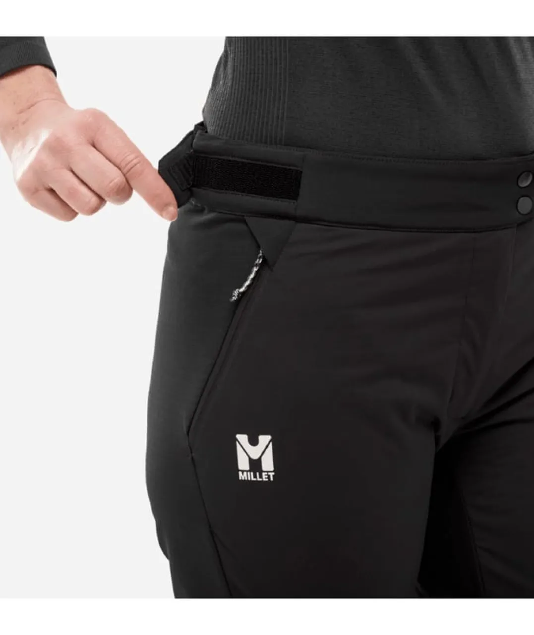 Millet Seneca Hybrid Pant W Black - Noir
