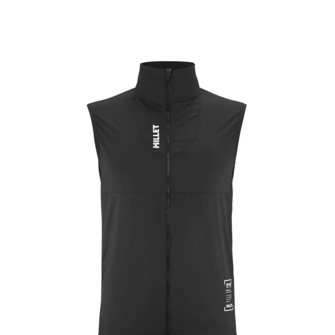 Millet Softshell Intense Windbreaker Vest M Men Black - Noir