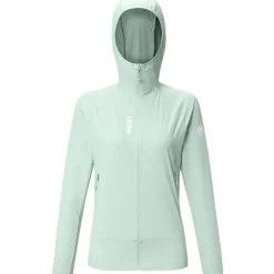 Millet Softshell Kamet Xcs Light Hoodie W Women Seaweed
