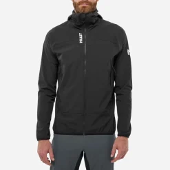 Millet Softshell Kamet Xcs Light Hoodie M Black - Noir