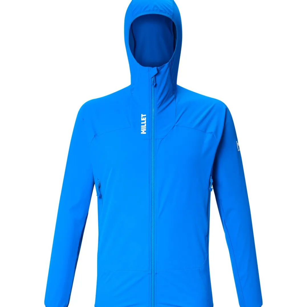 Millet Softshell Kamet Xcs Light Hoodie M Icon Blue