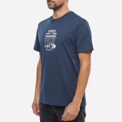 Millet Tee Shirt Cdg Chamonix Logo Ts Ss M Men Saphir