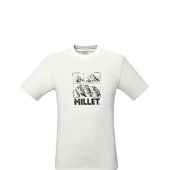 Millet Tee Shirt Chamonix Logo Ts Ss M Men Foggy Dew