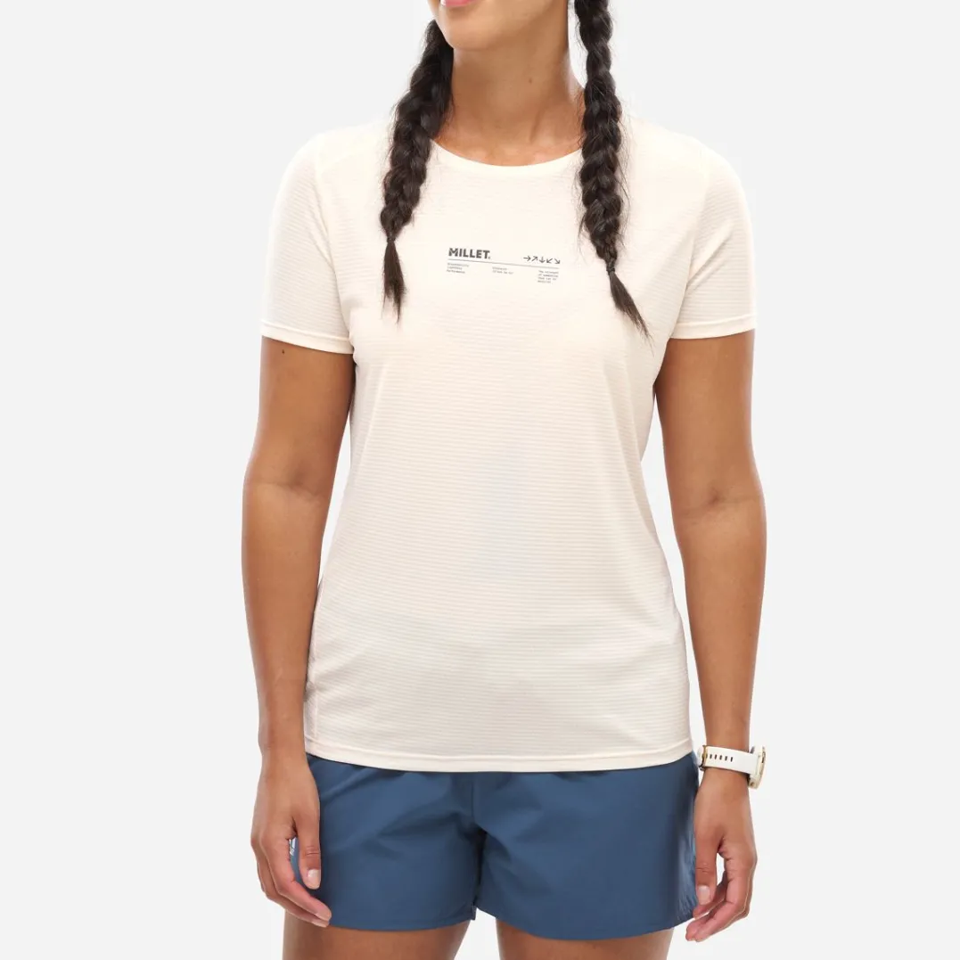 Millet Tee Shirt Intense Essential Ts Ss WVanilla Cream