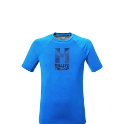 Millet Tee Shirt Trilogy Icon Ts Ss M Men Icon Blue