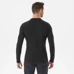 Millet Trilogy Wool Ts Ls M Black - Noir