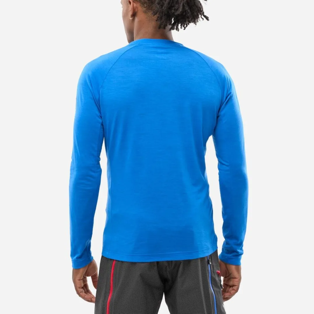 Millet Trilogy Wool Ts Ls M Icon Blue